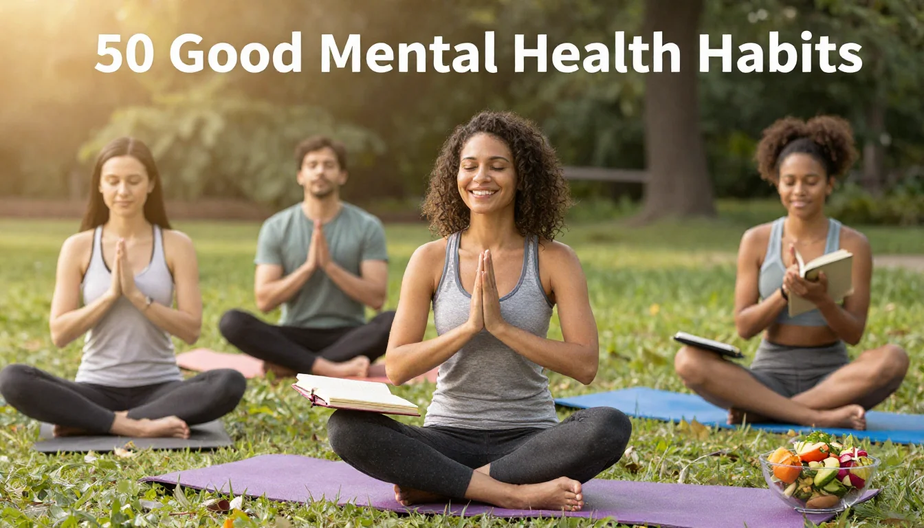 50 Good Mental Health Habits to Improve Your Emotional Well-Being